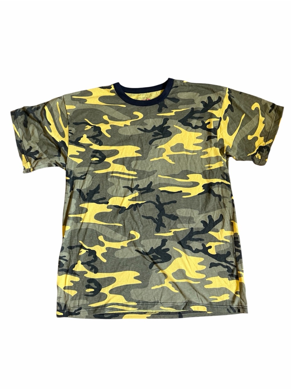 Rothco Yellow & Green Camo Short Sleeve Tee